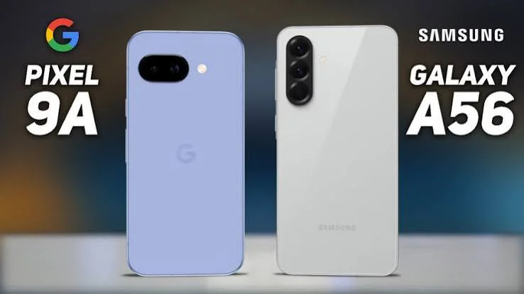 مقایسه Pixel 9a و Galaxy A56 مقایسه Pixel 9a و Galaxy A56