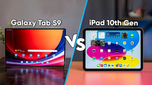 مقایسه iPad 10 و Galaxy Tab S9 FE