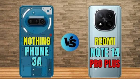 مقایسه Nothing Phone 3a و Redmi Note 14 Pro+ مقایسه Nothing Phone 3a و Redmi Note 14 Pro+
